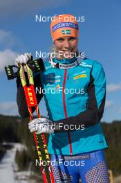 21.03.2014, Oslo, Norway (NOR): Sandra Hansson (SWE) - IBU world cup biathlon Holmenkollen, training, Oslo (NOR). www.nordicfocus.com. © Manzoni/NordicFocus. Every downloaded picture is fee-liable.