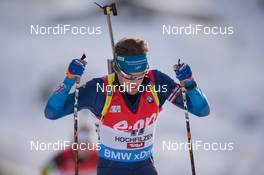 14.12.2014, Hochfilzen, Austria (AUT): Fredrik Lindstroem (SWE) - IBU world cup biathlon, pursuit men, Hochfilzen (AUT). www.nordicfocus.com. © Manzoni/NordicFocus. Every downloaded picture is fee-liable.