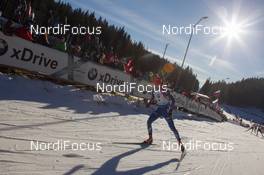 21.12.2014, Pokljuka, Slovenia (SLO): Ondrej Moravec (CZE) - IBU world cup biathlon, mass men, Pokljuka (SLO). www.nordicfocus.com. © Manzoni/NordicFocus. Every downloaded picture is fee-liable.