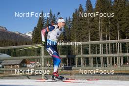 21.12.2014, Pokljuka, Slovenia (SLO): Lowell Bailey (USA) - IBU world cup biathlon, mass men, Pokljuka (SLO). www.nordicfocus.com. © Manzoni/NordicFocus. Every downloaded picture is fee-liable.