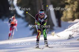 20.12.2014, Pokljuka, Slovenia (SLO): Nadezhda Skardino (BLR)  - IBU world cup biathlon, pursuit women, Pokljuka (SLO). www.nordicfocus.com. © Manzoni/NordicFocus. Every downloaded picture is fee-liable.