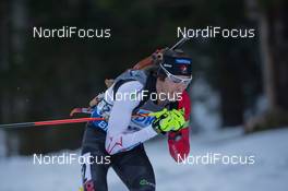 19.12.2014, Pokljuka, Slovenia (SLO): Brendan Green (CAN) - IBU world cup biathlon, sprint men, Pokljuka (SLO). www.nordicfocus.com. © Manzoni/NordicFocus. Every downloaded picture is fee-liable.