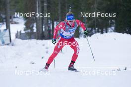 19.12.2014, Pokljuka, Slovenia (SLO): Lukas Hofer (ITA) - IBU world cup biathlon, sprint men, Pokljuka (SLO). www.nordicfocus.com. © Manzoni/NordicFocus. Every downloaded picture is fee-liable.