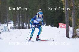 19.12.2014, Pokljuka, Slovenia (SLO): Christoffer Eriksson (SWE) - IBU world cup biathlon, sprint men, Pokljuka (SLO). www.nordicfocus.com. © Manzoni/NordicFocus. Every downloaded picture is fee-liable.