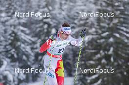 02.02.2014, Toblach, Italy (ITA): Lenny Valjas (CAN) - FIS world cup cross-country, individual sprint, Toblach (ITA). www.nordicfocus.com. © Manzoni/NordicFocus. Every downloaded picture is fee-liable.