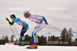 14.03.2014, Falun, Sweden (SWE): Alexey Poltoranin (KAZ), Marcus Hellner (SWE), (l-r) - FIS world cup cross-country, individual sprint, Falun (SWE). www.nordicfocus.com. © Felgenhauer/NordicFocus. Every downloaded picture is fee-liable.