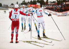 14.03.2014, Falun, Sweden (SWE): Eirik Brandsdal (NOR), Calle Halfvarsson (SWE), (l-r) - FIS world cup cross-country, individual sprint, Falun (SWE). www.nordicfocus.com. © Felgenhauer/NordicFocus. Every downloaded picture is fee-liable.