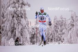 30.11.2014, Ruka, Finland (FIN): Raido Rankel (EST), Fischer, Swix - FIS world cup cross-country, 15km men, Ruka (FIN). www.nordicfocus.com. © Laiho/NordicFocus. Every downloaded picture is fee-liable.