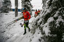 28.11.2014, Ruka, Finland (FIN): Maurice Manificat (FRA), Salomon, Swix, One Way - FIS world cup cross-country, training, Ruka (FIN). www.nordicfocus.com. © Laiho/NordicFocus. Every downloaded picture is fee-liable.