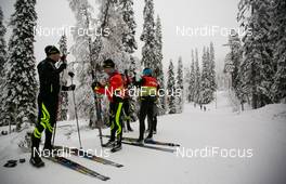 28.11.2014, Ruka, Finland (FIN): Jean Marc Gaillard (FRA), Salomon, Swix, One Way, testing skis - FIS world cup cross-country, training, Ruka (FIN). www.nordicfocus.com. © Laiho/NordicFocus. Every downloaded picture is fee-liable.