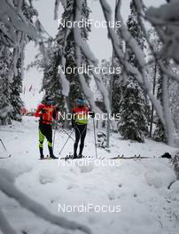 28.11.2014, Ruka, Finland (FIN): Maurice Manificat (FRA), Salomon, Swix, One Way - FIS world cup cross-country, training, Ruka (FIN). www.nordicfocus.com. © Laiho/NordicFocus. Every downloaded picture is fee-liable.