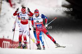 05.12.2014, Lillehammer, Norway (NOR): Maciej Starega (POL), Sjur Roethe (NOR), (l-r)  - FIS world cup cross-country, individual sprint, Lillehammer (NOR). www.nordicfocus.com. © Felgenhauer/NordicFocus. Every downloaded picture is fee-liable.