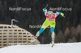 14.12.2014, Davos, Switzerland (SUI): Katja Visnar (SLO) - FIS world cup cross-country, individual sprint, Davos (SUI). www.nordicfocus.com. © Rauschendorfer/NordicFocus. Every downloaded picture is fee-liable.