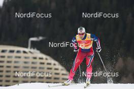 14.12.2014, Davos, Switzerland (SUI): Marit Bjoergen (NOR) - FIS world cup cross-country, individual sprint, Davos (SUI). www.nordicfocus.com. © Rauschendorfer/NordicFocus. Every downloaded picture is fee-liable.