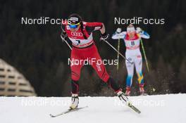 14.12.2014, Davos, Switzerland (SUI): Justyna Kowalczyk (POL) - FIS world cup cross-country, individual sprint, Davos (SUI). www.nordicfocus.com. © Rauschendorfer/NordicFocus. Every downloaded picture is fee-liable.