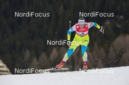 14.12.2014, Davos, Switzerland (SUI): Vesna Fabjan (SLO) - FIS world cup cross-country, individual sprint, Davos (SUI). www.nordicfocus.com. © Rauschendorfer/NordicFocus. Every downloaded picture is fee-liable.