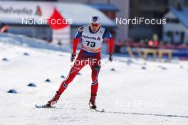 20.12.2014, Davos, Switzerland (SUI): Niklas Dyrhaug (NOR), Fischer, KV+, Alpina  - FIS world cup cross-country, 15km men, Davos (SUI). www.nordicfocus.com. © Laiho/NordicFocus. Every downloaded picture is fee-liable.