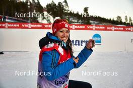 15.03.2014, Falun, Sweden (SWE): Silke Tegethof (FIS) - FIS world cup nordic combined, individual gundersen HS100/10km, Falun (SWE). www.nordicfocus.com. © Felgenhauer/NordicFocus. Every downloaded picture is fee-liable.