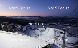 06.12.2014, Lillehammer, Norway (NOR): Lysgaardbakken ski jumping stadium in the morning - FIS world cup nordic combined, individual gundersen HS138/10km, Lillehammer (NOR). www.nordicfocus.com. © Laiho/NordicFocus. Every downloaded picture is fee-liable.