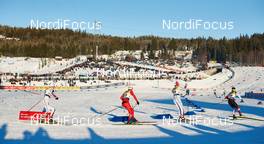 06.12.2014, Lillehammer, Norway (NOR): Gudmund Storlien (NOR), Samuel Costa (ITA), Joergen Graabak (NOR), Bernhard Flaschberger (AUT), (l-r) - FIS world cup nordic combined, individual gundersen HS100/10km, Lillehammer (NOR). www.nordicfocus.com. © Felgenhauer/NordicFocus. Every downloaded picture is fee-liable.
