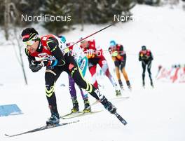 21.12.2014, Ramsau, Austria (AUT): Jason Lamy Chappuis (FRA) - FIS world cup nordic combined, individual gundersen HS98/10km, Ramsau (AUT). www.nordicfocus.com. © Felgenhauer/NordicFocus. Every downloaded picture is fee-liable.
