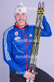 30.11.2014, Oestersund, Sweden (SWE):  Leif Nordgren (USA) - IBU world cup biathlon, photoshooting, Oestersund (SWE). www.nordicfocus.com. © Manzoni/NordicFocus. Every downloaded picture is fee-liable.