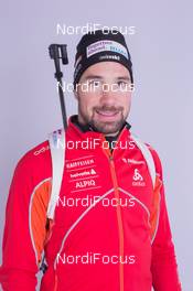 02.12.2014, Oestersund, Sweden (SWE):  Benjamin Weger (SUI) - IBU world cup biathlon, photoshooting, Oestersund (SWE). www.nordicfocus.com. © Manzoni/NordicFocus. Every downloaded picture is fee-liable.