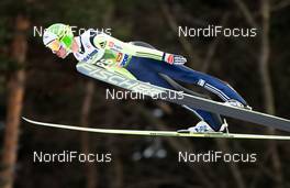 03.01.2014, Innsbruck, Austria (AUT): Tomaz Naglic (SLO), Fischer - FIS world cup ski jumping, four hills tournament, individual HS130 qualification, Innsbruck (AUT). www.nordicfocus.com. © Laiho/NordicFocus. Every downloaded picture is fee-liable.