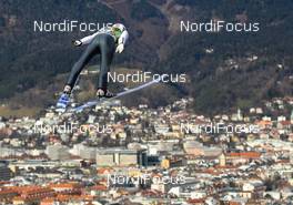 03.01.2014, Innsbruck, Austria (AUT): Thomas Diethart (AUT) - FIS world cup ski jumping, four hills tournament, individual HS130 qualification, Innsbruck (AUT). www.nordicfocus.com. © Laiho/NordicFocus. Every downloaded picture is fee-liable.