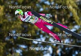 03.01.2014, Innsbruck, Austria (AUT): Jaka Hvala (SLO), Elan - FIS world cup ski jumping, four hills tournament, individual HS130 qualification, Innsbruck (AUT). www.nordicfocus.com. © Laiho/NordicFocus. Every downloaded picture is fee-liable.