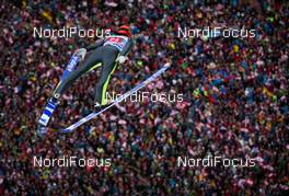 04.01.2014, Innsbruck, Austria (AUT): Andreas Wank (GER) - FIS world cup ski jumping, four hills tournament, individual HS130, Innsbruck (AUT). www.nordicfocus.com. © Laiho/NordicFocus. Every downloaded picture is fee-liable.