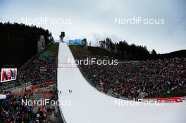 04.01.2014, Innsbruck, Austria (AUT): Bergisel ski jumping stadium - FIS world cup ski jumping, four hills tournament, individual HS130, Innsbruck (AUT). www.nordicfocus.com. © Laiho/NordicFocus. Every downloaded picture is fee-liable.