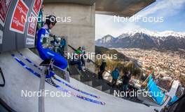 03.01.2014, Innsbruck, Austria (AUT): Anders Jacobsen (NOR), Fluege.de - FIS world cup ski jumping, four hills tournament, individual HS130 qualification, Innsbruck (AUT). www.nordicfocus.com. © Laiho/NordicFocus. Every downloaded picture is fee-liable.