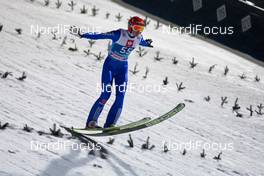 05.01.2014, Bischofshofen, Austria (AUT): Richard Freitag (GER), Fischer - FIS world cup ski jumping, four hills tournament, individual HS140 qualification, Bischofshofen (AUT). www.nordicfocus.com. © Laiho/NordicFocus. Every downloaded picture is fee-liable.
