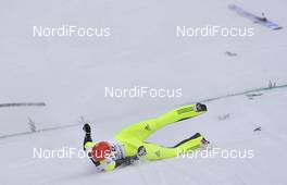 19.01.2014, Zakopane, Poland (POL): Andreas Wank (GER), Fluege.de - FIS world cup ski jumping, individual HS134, Zakopane (POL). www.nordicfocus.com. © Nurkiewicz/NordicFocus. Every downloaded picture is fee-liable.
