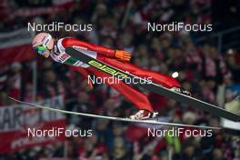 18.01.2014, Zakopane, Poland (POL): Dawid Kubacki (POL), Elan - FIS world cup ski jumping, team HS134, Zakopane (POL). www.nordicfocus.com. © Nurkiewicz/NordicFocus. Every downloaded picture is fee-liable.