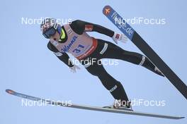 14.03.2014, Harrachov, Czech Republic (CZE): Anders Fannemel (NOR), Fluege.de - FIS ski flying world championships, ski jumping, individual HS205, Harrachov (CZE). www.nordicfocus.com. © Domanski/NordicFocus. Every downloaded picture is fee-liable.