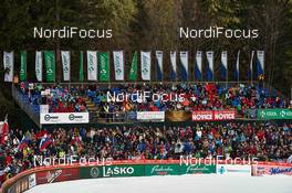 21.03.2014, Planica, Slovenia (SLO): specators at Planica - FIS world cup ski jumping, individual HS139, Planica (SLO). www.nordicfocus.com. © Felgenhauer/NordicFocus. Every downloaded picture is fee-liable.