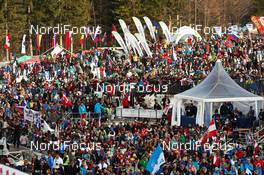 21.03.2014, Planica, Slovenia (SLO): spectators at Planica - FIS world cup ski jumping, individual HS139, Planica (SLO). www.nordicfocus.com. © Felgenhauer/NordicFocus. Every downloaded picture is fee-liable.