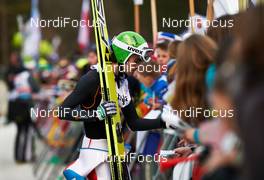 21.03.2014, Planica, Slovenia (SLO): giving autographs - FIS world cup ski jumping, individual HS139, Planica (SLO). www.nordicfocus.com. © Felgenhauer/NordicFocus. Every downloaded picture is fee-liable.