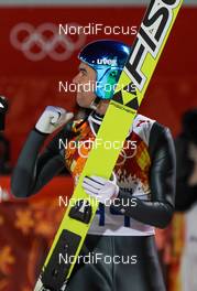 09.02.2014, Sochi, Russia (RUS): Anders Bardal (NOR), Fischer - XXII. Olympic Winter Games Sochi 2014, ski jumping, individual HS106, Sochi (RUS). www.nordicfocus.com. © NordicFocus. Every downloaded picture is fee-liable.