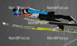 15.02.2014, Sochi, Russia (RUS): Kaarel Nurmsalu (EST), Fischer - XXII. Olympic Winter Games Sochi 2014, ski jumping, individual HS140, Sochi (RUS). www.nordicfocus.com. © NordicFocus. Every downloaded picture is fee-liable.