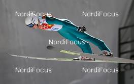 15.02.2014, Sochi, Russia (RUS): Mackenzie Boyd-Clowes (CAN), Fischer - XXII. Olympic Winter Games Sochi 2014, ski jumping, individual HS140, Sochi (RUS). www.nordicfocus.com. © NordicFocus. Every downloaded picture is fee-liable.