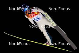 14.02.2014, Sochi, Russia (RUS): Jakub Janda (CZE), Fischer - XXII. Olympic Winter Games Sochi 2014, ski jumping, individual HS140, Qualification, Sochi (RUS). www.nordicfocus.com. © NordicFocus. Every downloaded picture is fee-liable.