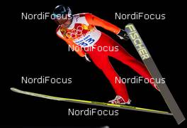 14.02.2014, Sochi, Russia (RUS): Dimitry Vassiliev (RUS), Fischer - XXII. Olympic Winter Games Sochi 2014, ski jumping, individual HS140, Qualification, Sochi (RUS). www.nordicfocus.com. © NordicFocus. Every downloaded picture is fee-liable.