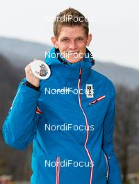 20.02.2014, Sochi, Russia (RUS): Thomas Morgenstern (AUT), Fischer - XXII. Olympic Winter Games Sochi 2014, ski jumping, medals, Sochi (RUS). www.nordicfocus.com. © NordicFocus. Every downloaded picture is fee-liable.
