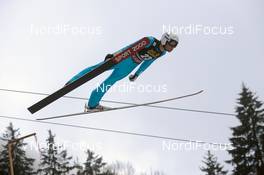 20.12.2014, Engelberg, Switzerland (SUI):  Vincent Descombes Sevoie (FRA) - FIS world cup ski jumping, individual HS137, Engelberg (SUI). www.nordicfocus.com. © Rauschendorfer/NordicFocus. Every downloaded picture is fee-liable.