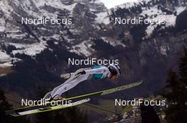 19.12.2014, Engelberg, Switzerland (SUI): Kento Sakuyama (JPN), qualification - FIS world cup ski jumping, training, Engelberg (SUI). www.nordicfocus.com. © Rauschendorfer/NordicFocus. Every downloaded picture is fee-liable.