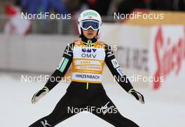 01.02.2014, Hinzenbach, Austria (AUT): Sara Takanashi (JPN), Elan - FIS world cup ski jumping ladies, individual HS85, Hinzenbach (AUT). www.nordicfocus.com. © Laiho/NordicFocus. Every downloaded picture is fee-liable.