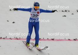 02.02.2014, Hinzenbach, Austria (AUT): Julia Kykkaenen (FIN), Sporten - FIS world cup ski jumping ladies, individual HS85, Hinzenbach (AUT). www.nordicfocus.com. © Laiho/NordicFocus. Every downloaded picture is fee-liable.